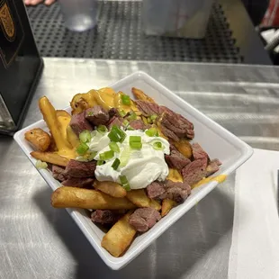 Tri-tip fries