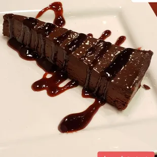 Extremely overpriced for a small slice but very tasty and ideal for gluten intolerant