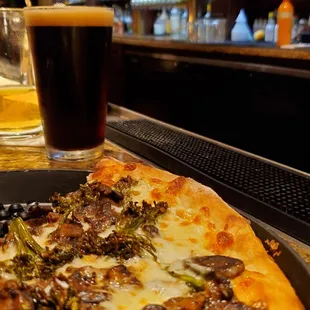 Pizza &amp; beer