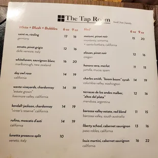 Aug 2022 Menu