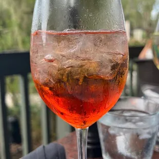 Tasty Elderflower Aperol.