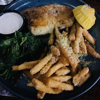 Parmesan Encrusted Grouper