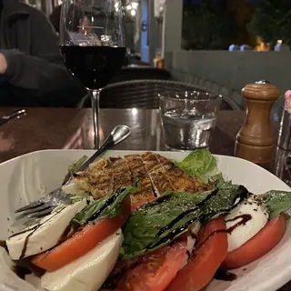 Caprese Salad with Blackened Chicken