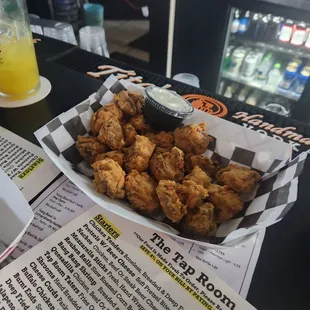 Fried Fresh Mushrooms