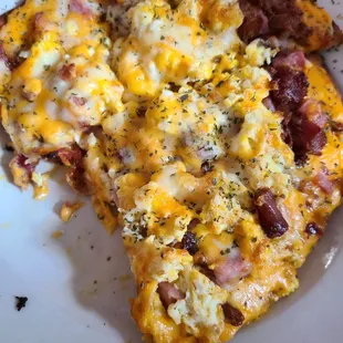Breakfast pizza