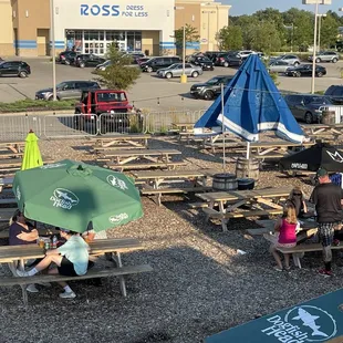 View from the upper deck