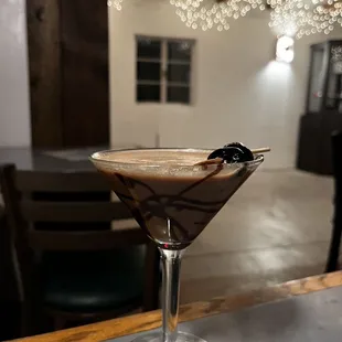 Chocolate martini