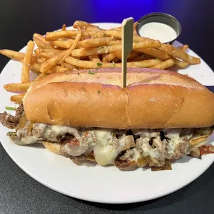 Philly cheese steak