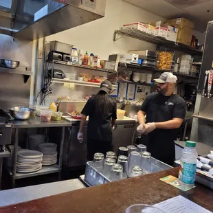 Kitchen staff