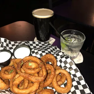 Beer-Battered Onion Rings