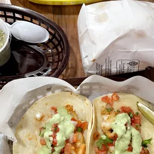 Shrimp Tempura Tacos