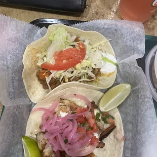 Snapper Taco, Picadillo Taco