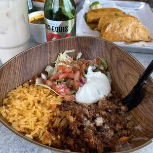 Chori-pollo bowl