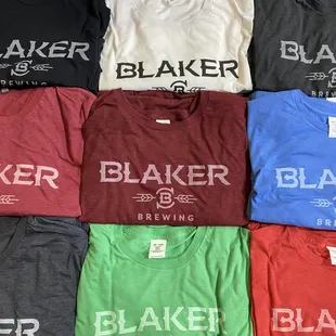 a variety of t - shirts for sale