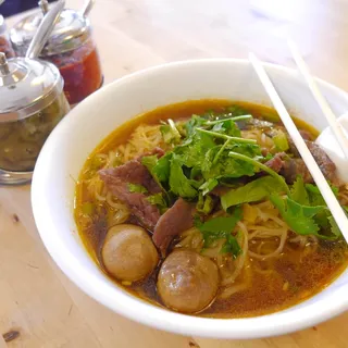 Beef Boat Noodle Soup