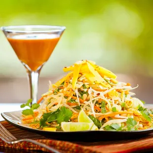 salads, food