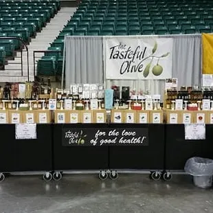 A display at a major event Topeka staff worked at!