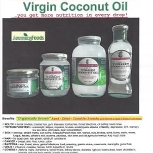 Only 4 companies in the world make coconut oil ANH (w/absolutely no heat added). This is one ... in our stores!