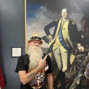  man with a long white beard