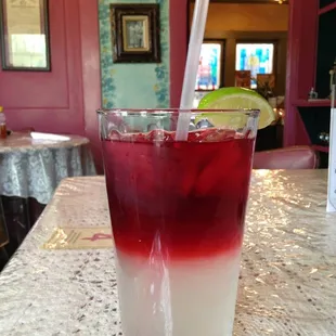 Jamaica Lemonade Half and Half, secret menu item...ask for it :)