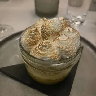 a bowl of meringue