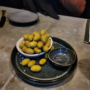 Warm olives