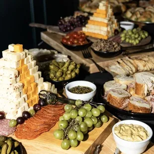 Catered food by Tasting Room Board