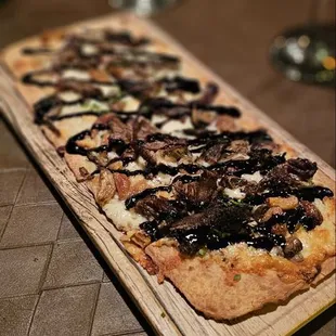 Flatbread pizza