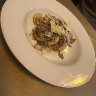Pasta with short rib ragu