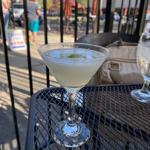 Coconut lime martini