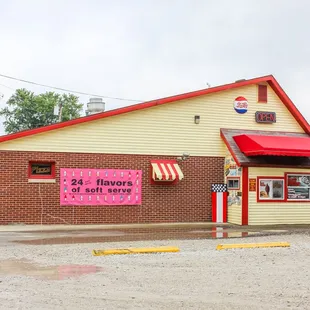 the outside of a restaurant