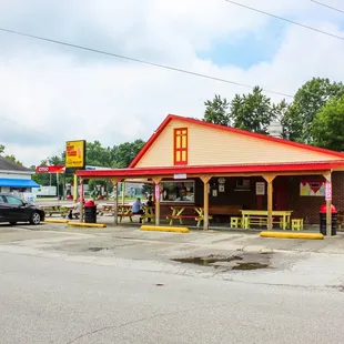 the outside of a restaurant