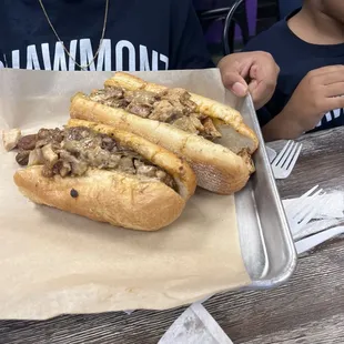 Jerk Chicken Cheesesteak Sub