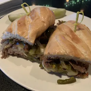 Cheesesteak with Jalapeños