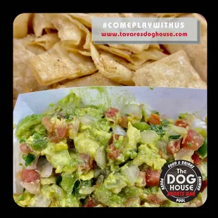 chips and guacamole