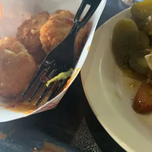 Shrimp jalapeño poppers