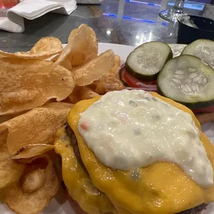 Burger $17