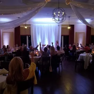 The Tavern inside The Club at Cheval is the perfect place to host your next event, big or small!