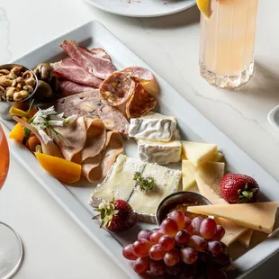 Meat &amp; Cheese Board - local cheeses, Olympia Provisions meats, house pickles &amp; preserves