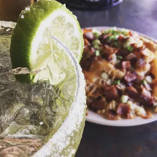 Margarita and Calamityville French Fries