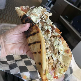 Chicken gyro