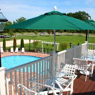 Tavern Deck overlooking the Pool