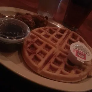 5.99 Sunday Chicken &amp; Waffle special! (: