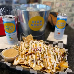 Pork nachos