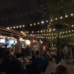 The perfect patio atmosphere!