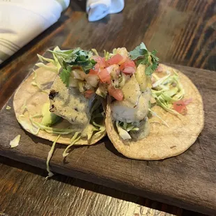 Halibut Tacos