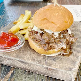 Golden Braised Rib Slider