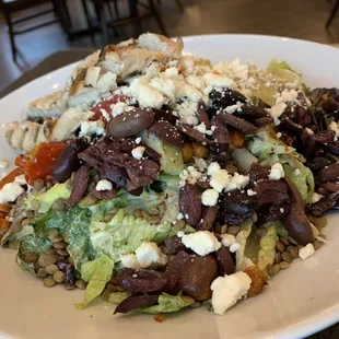 Mediterranean chicken salad