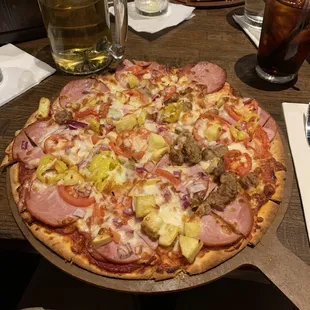 Build your own pizza