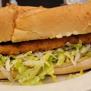 Fish sandwich